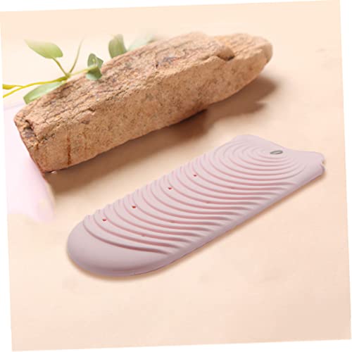 Bolsa resistente al calor para plancha de cabello, soporte de silicona antideslizante portátil miniatura 6