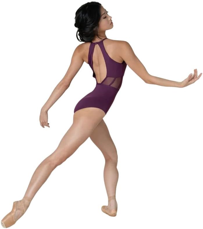 Danz N Motion Girls Corset Style Halter Leotard 21105C