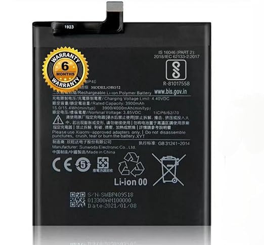 Image of Original BP40 Battery for Redmi K20 Pro, 9T M1903F11G Battery with 1 Year Warranty ***(for Honor P30 PRO)