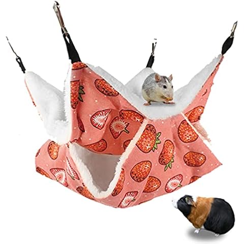 LYART Guinea Pig Hammock and Warm Bed Cover
