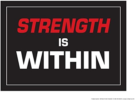 Strength is Within 18" X 24" Poster