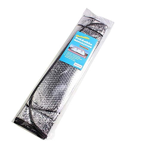 Parasol Coche,Parasol Delantero Coche Coche Parabrisas Sombrillas Cubierta Cubierta Casual Plegable Frente Sol Trasero Retractiva Coche Sombrero Sun Sunshade(140X70cm)