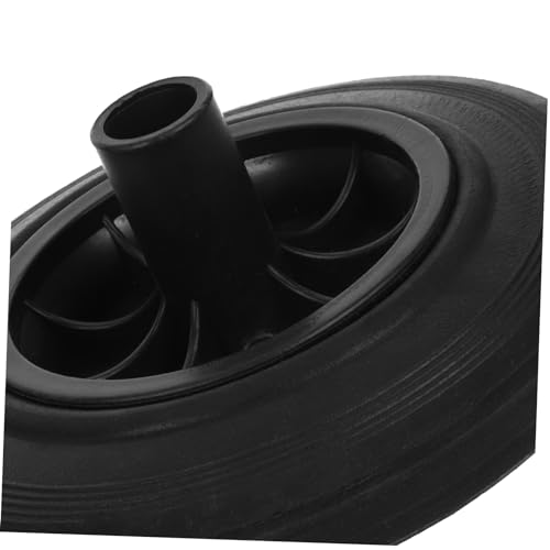 Roues caoutchouc pour conteneur à ordures réparer facilement un bac bloqué ou cassé