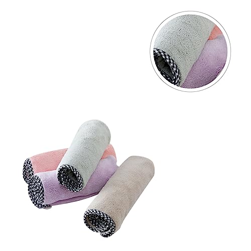 Beaupretty 8 Peças Chapéu De Cabelo Seco De Lã Coral Bandana De Chuveiro Toalhas De Cabelo Para Mulh