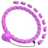 sports flyfree Fitness Smart Weighted Hula Hoop With Ball Detachable Knot Weight Loss Exercise