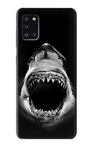 Innovedesire Great White Shark Funda Carcasa Case para Samsung Galaxy A31
