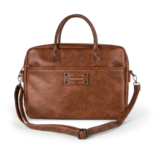 YourSurprise Personalised laptop bag for men - Messenger bag for men with name (PU leather)