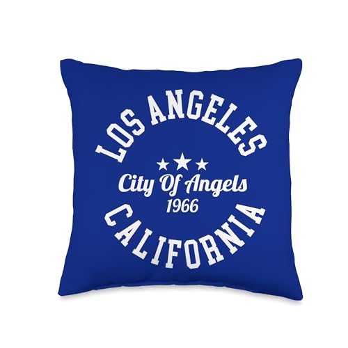 Coto7 Los Angeles California City Of Angels Throw Pillow