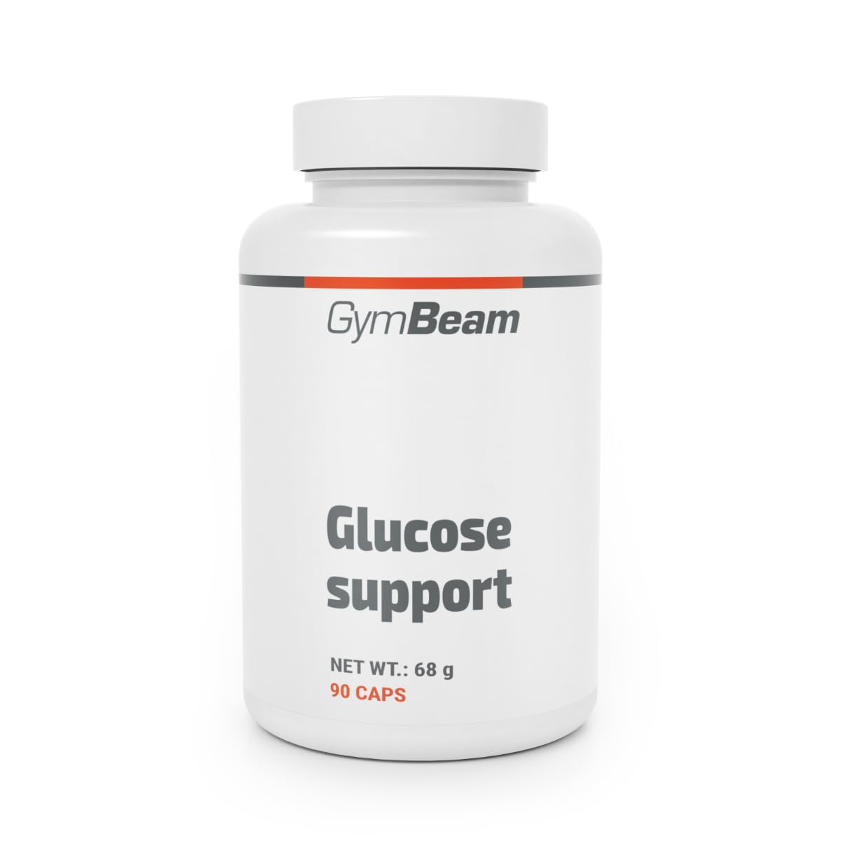 GymBeam Glucose Support - Integratore per Glicemia - Formula Completa con 6 Ingredienti Attivi, Berberina e Cromo, Estratti Vegetali, L-Carnitina, Acido Alfa-Lipoico, Capsule Vegane, 90 cps