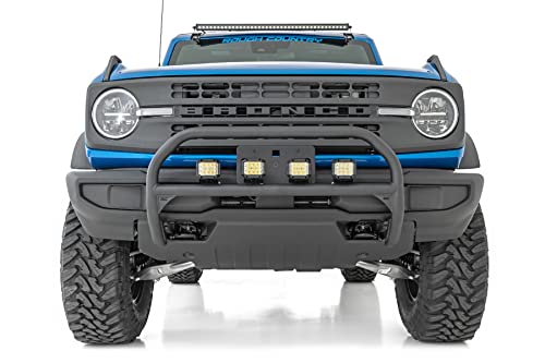 Rough Country Bull Bar for Ford Bronco (2021-2025) - Fits Standard Bumper, Easy Bolt-on Install by Rough Country - Image 3