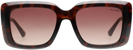 Tommy Hilfiger Sunglasses | Full Rim Square Shape Branded Latest and Stylish Non Polarized Eyewear | 100% UV Protection | ...