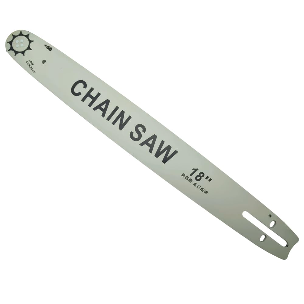 Barra guía de Cadena de Motosierra de 18 Pulgadas, Paso de 325 ", Calibre 058", Enlace de transmisión 72 for Husqvarn 555 562XP 365 565 372XP 572XP 390XP(1 Set)