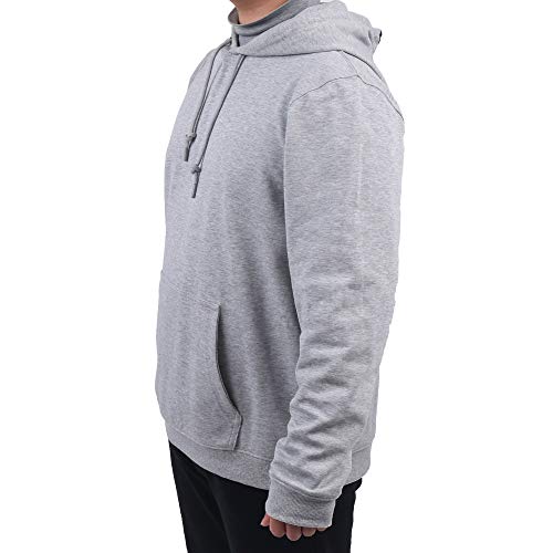 EMF shielding pullover hoodie, Double layer of silver fabric for double radiation protection3