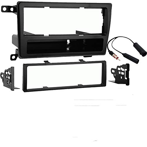 Harmony Audio Compatible with Infiniti QX4 2001 2002 2003 Single DIN Stereo Harness Radio Install Dash Kit Package