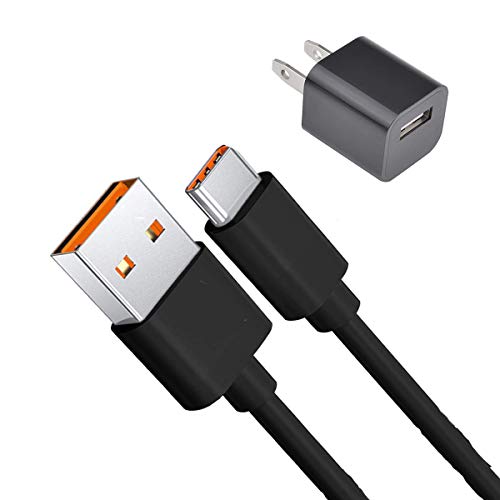 Tobysome Flip 5 Type C AC Adapter Charger Cable Compatible with JBL Flip 5, JBL Charge 4, JBL Pulse 4, JRPOP Speaker, Endurance Peak, JBLCHARGE4BLKAM Wireless Speakers