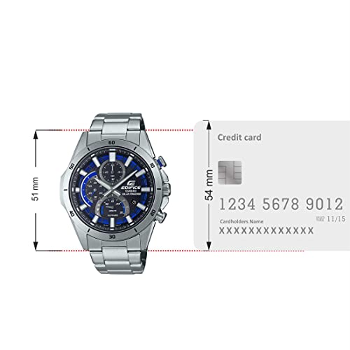 Casio Edifice Solar Slim Sapphire Analog Blue Dial Men EFS-S610D-1AVUDF (EX538) - Image 6