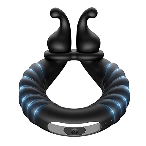 ペニスリング 男性用 10種振動 サイズ調整可能 電動 バイブ コックリング こっくりんぐ ペニス リング ハンディマッサージャーアダルトグッズ - 画像2