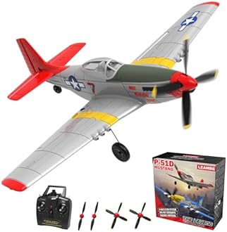 LEAMBE RC Plane, 3 Modes Easy Control, One-Key U-Turn, Foam Material, Adults & Kids