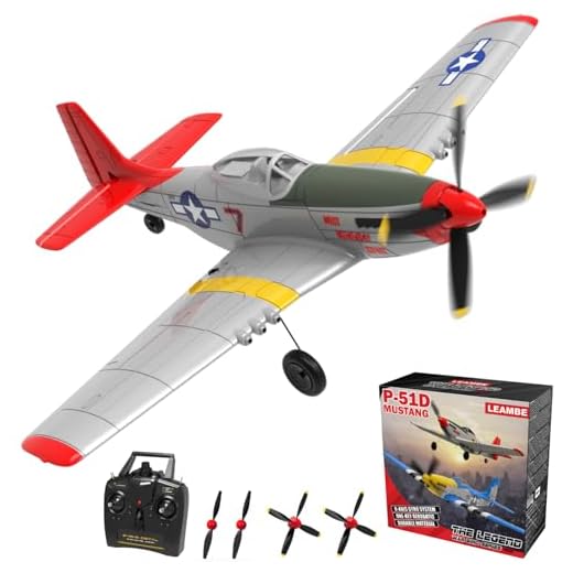 LEAMBE Remote Control Aircraft Plane, RC Plane with 3 Modes for Easy U-Turns and Control for Adults & Kids
