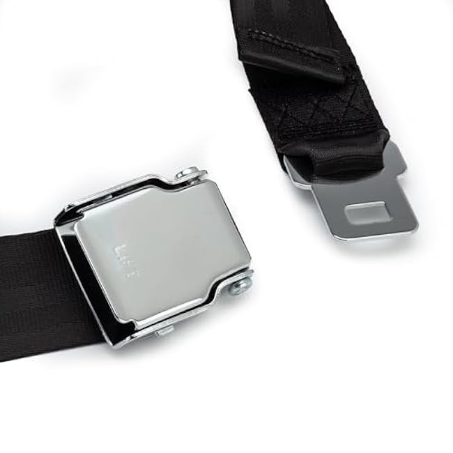 Leg Extension/Curl Seat Belt Buckle - Achieve Stability and Comfort in Leg Workouts on Machines, 5.6Ft Long