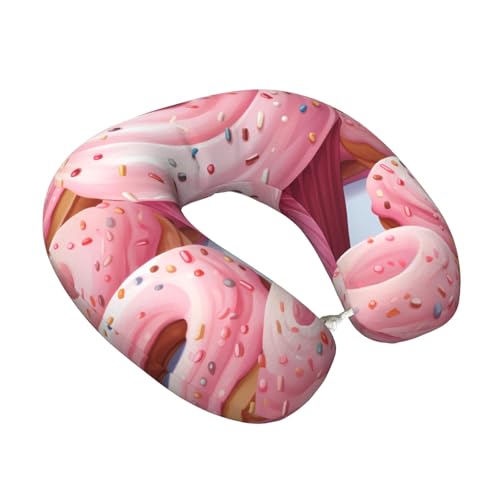 Almohada de viaje espuma viscoelástica tamaño único miniatura 2