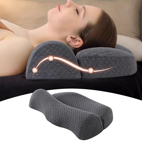 Oreiller cervical pour le cou idéal pour les dormeurs sur le côté - 3