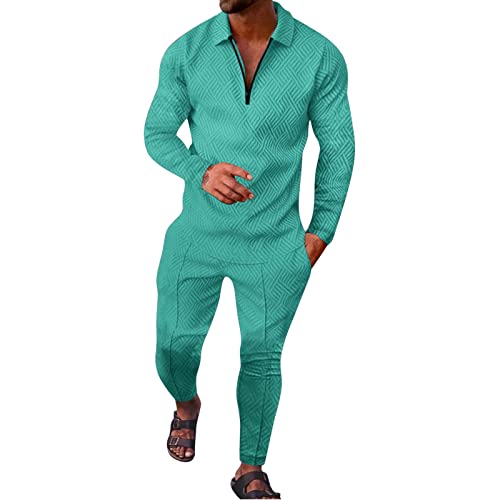 Costume deux pièces décontracté vert pour vos dîners et sorties chics