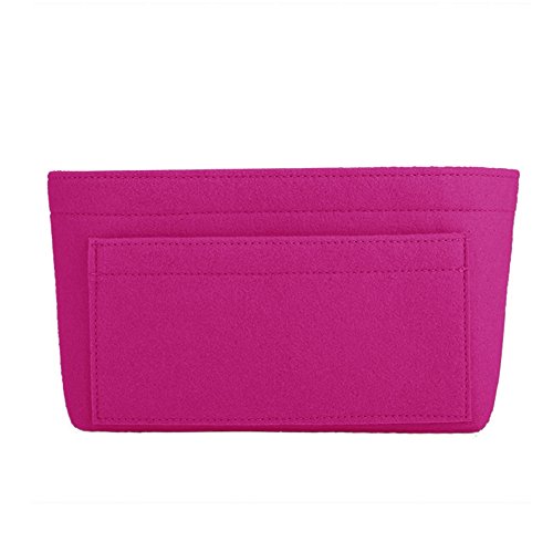 Ztujo Purse Organizer Insert, Felt Bag Organizer For Handbag Purse Organizer,13 Colors, 6 Size (Small, Rose) #TOP3