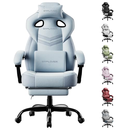Image of GTPLAYER Gaming Chair for Adults, Ergonomic High Back Chair with Footrest