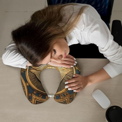 Almohada de viaje poliéster talla única negra miniatura 7