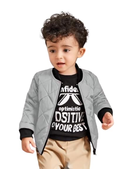 YOONIKK kid’s Solid Bomber Jacket