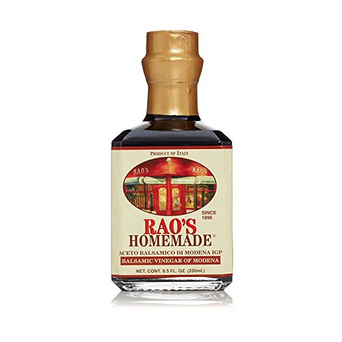 Rao s Homemade Aged Balsamic Vinegar, 8.5 Oz Bottle, 1 Pack, Premium Traditionally Aged Balsamic Vinegar Imported from Italy, Great as a Dressing or Flavorful Seasoning