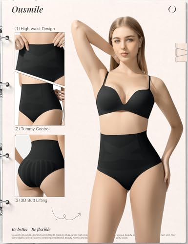 Image of Shapewear Tummy Control Underwear for Women High Waist Panties | Body Shaping Panty Girdle,Breathable No Rolling Briefs for Under Dress