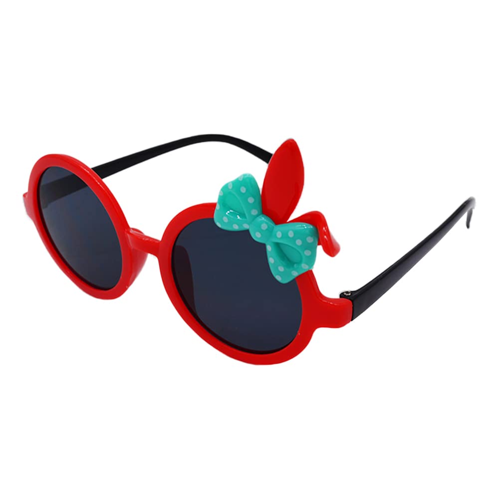 Syga Stylish Sunglasses For Kids SYGA Pack Of Bow Headband Round