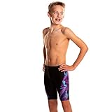 Flow Splice Swim Jammers - Size 24 to 30 Swimming Jammer Shorts for Boys in Four Sporty Swimsuit Patterns (Laser Tag 24)