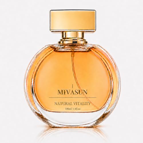 MivaSun Luxury Eau de Parfum, 100ml/3.4 fl.oz, Long Lasting Floral Fruity Perfumes for Women with Honeydew, Orchid & Rose, Elegant Date Night & Daily Signature Scent, Getter Gift for Date & Work