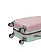 Rockland Melbourne Hardside Expandable Spinner Wheel Luggage, Mint, 2 Piece (20