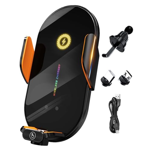 Caricabatteria wireless per da da da auto Porta telefono da da da da auto 66 W caricabatterie veloce per senza fili per da da da auto supporto per per cellulare