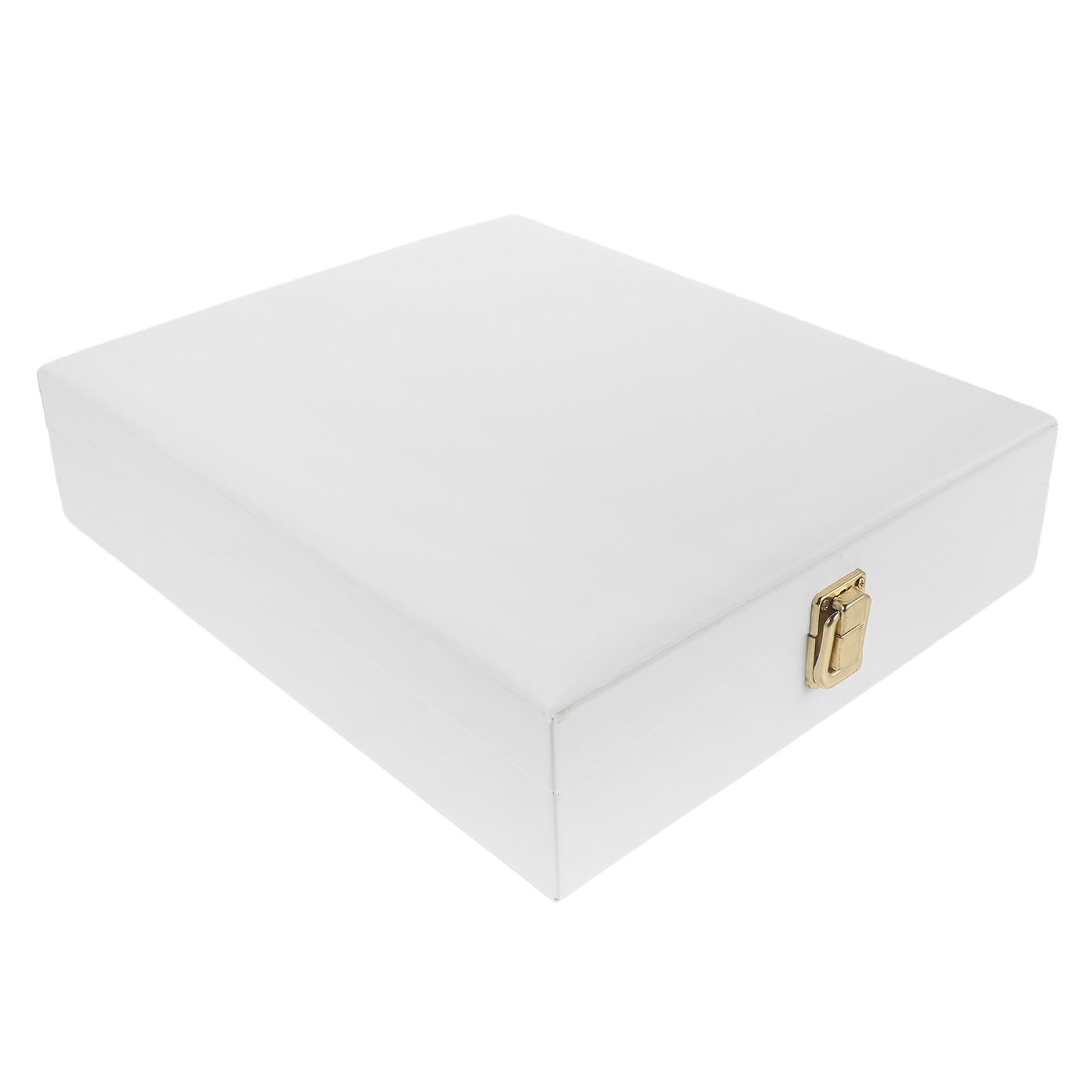 ifundom Caja Organizadora de Joyas con Tapa Resistente al Polvo con Compartimentos Múltiples para Collares Pulseras y Anillos Estuche Portátil para Viajes y Eventos Especiales