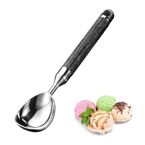 ZMREN Cucchiaio di Gelato in 304 Acciaio Inox, Paletta per Gelato, Porzionatore da Gelato, per Gelato, Purea di Patate, Cucchiaio da Cucina, frutta