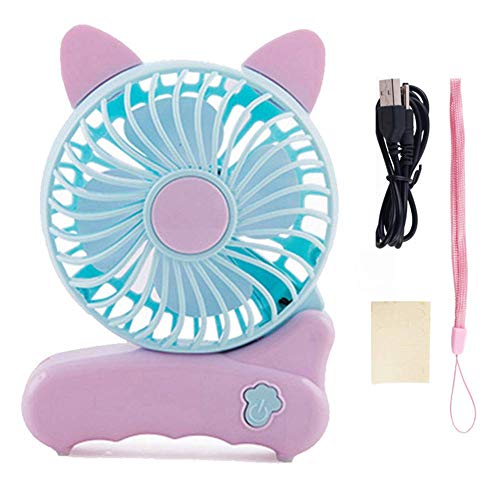 Ventilateur électrique rechargeable contre la chaleur au bureau