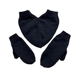 Couple Lovers Hand in Hand Mitten Winter Knitted Warm Gloves with Hand Holding Design Couple Full Finger Gloves Outdoor Cycling Skiing Gloves for Women Men