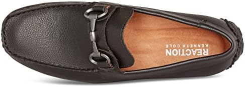Kenneth Cole REACTION Men's Dawson Bit Driver Driving Style Loafer, Black, 9 | Image 4