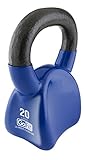 Contoured Single Vinyl Coated Kettlebell With Training Dvd by GoFit