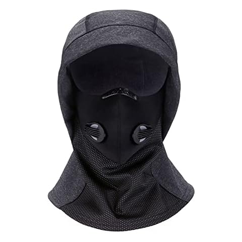 weilaike Winter Warm Cycling Mask,face mask for cold weather,Outdoor Riding Warm Hat, Windproof and Cold-Proof Headgear, Fleece Hat Mask, Thickened Warm Snow Cap Cover