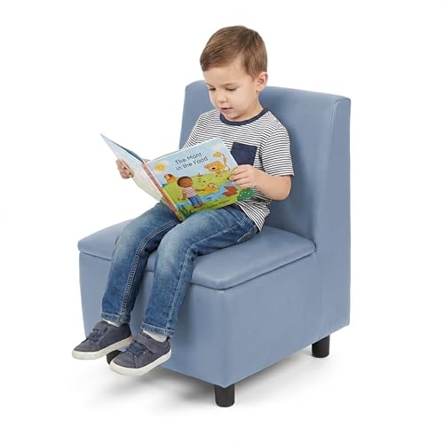 Image of FDP Kid Comfort Collective Modular Armless Chairs, 2-Pack - Powder Blue