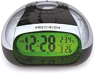PRECISION Alarm Clock, Black, One Size