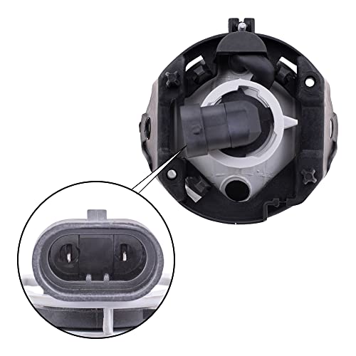 Brock Replacement Fog Light Assembly Compatible With 2005-2009 Caravan Grand Caravan Town & Country 4805857Ab #TOP3