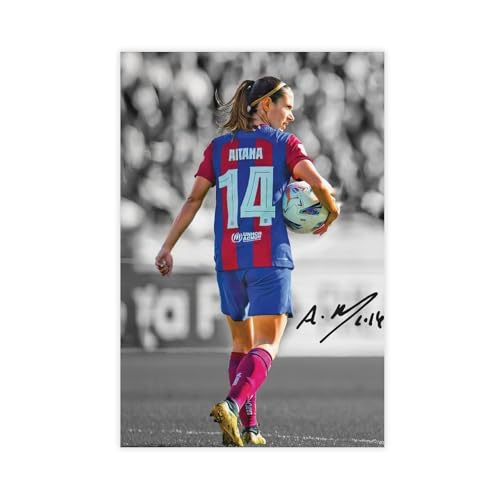 ocvdfss Aitana Bonmati - Póster en lienzo para decoración de pared, pinturas para sala de estar, dormitorio, 30 x 45 cm