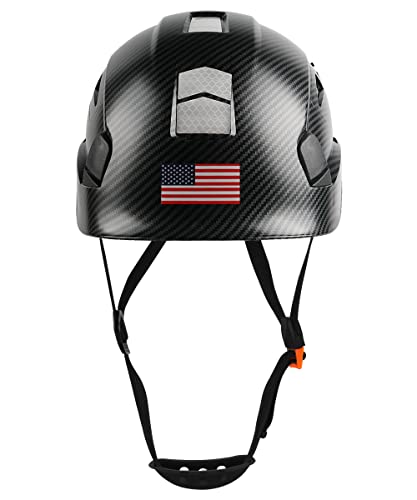 Image of GREEN DEVIL Safety Helmet Hard Hat Adjustable Lightweight Vented ABS Work Helmet 6-Point Suspension ANSI Z89.1 Approved Ideal for Industrial & Construction